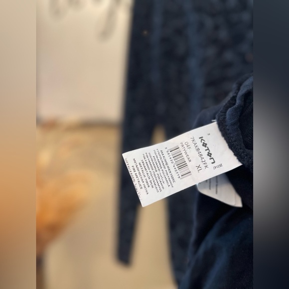 Leopard Print Long Sleeve Black-Gray Party Wear Dress - Picture 8 of 8